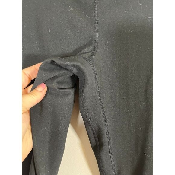 J Crew Pant Women 2X Black Pull On Legging Active Neutral Work Out Staple Yoga - Picture 4 of 10